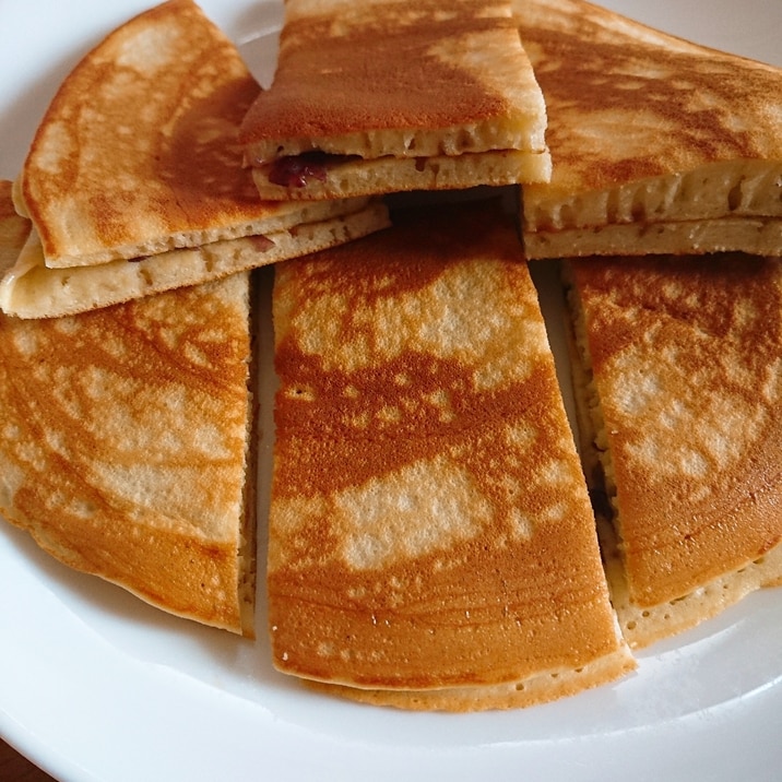 ホットケーキミックスで簡単☆手作りどら焼き